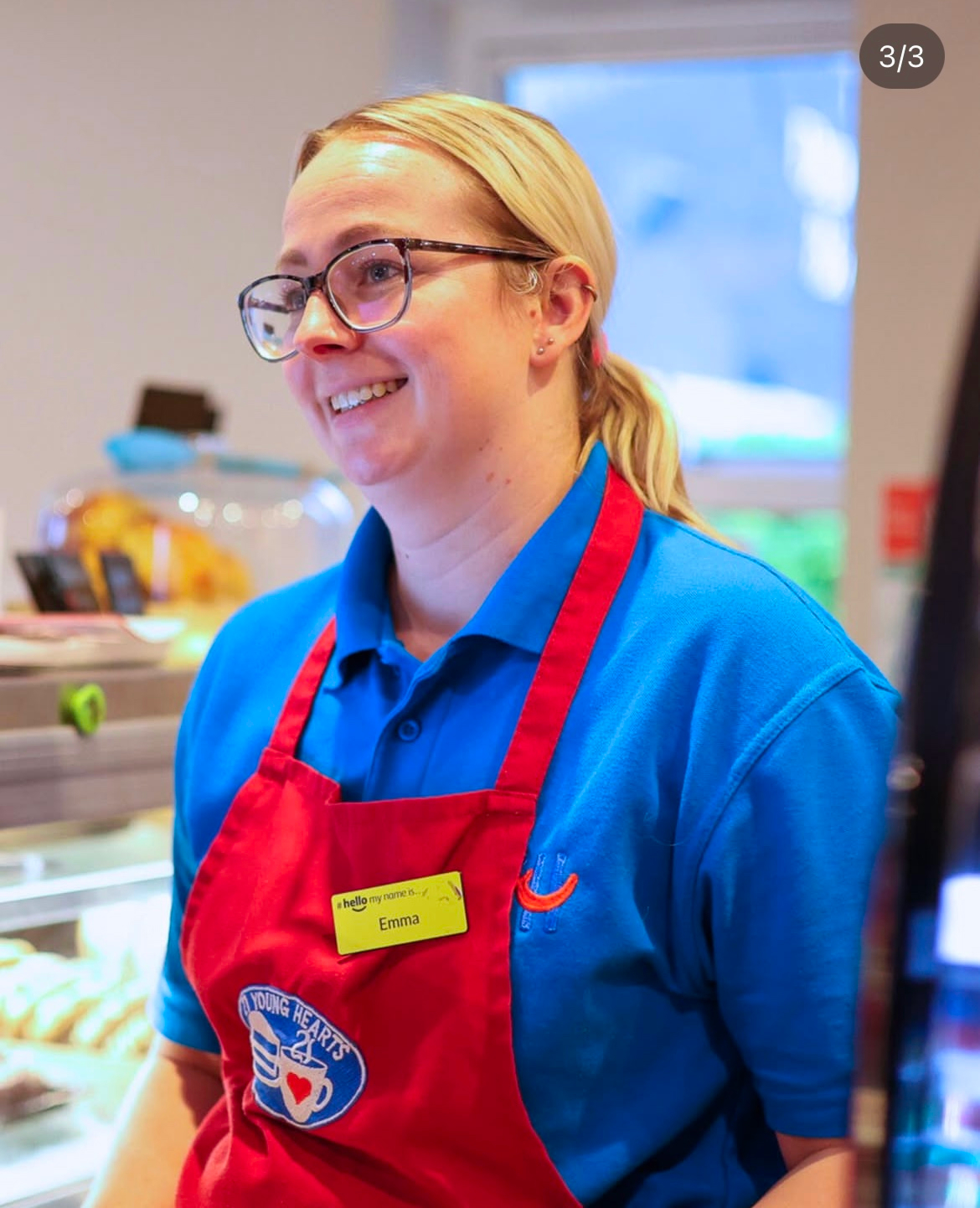 Team member at 21 Young Hearts